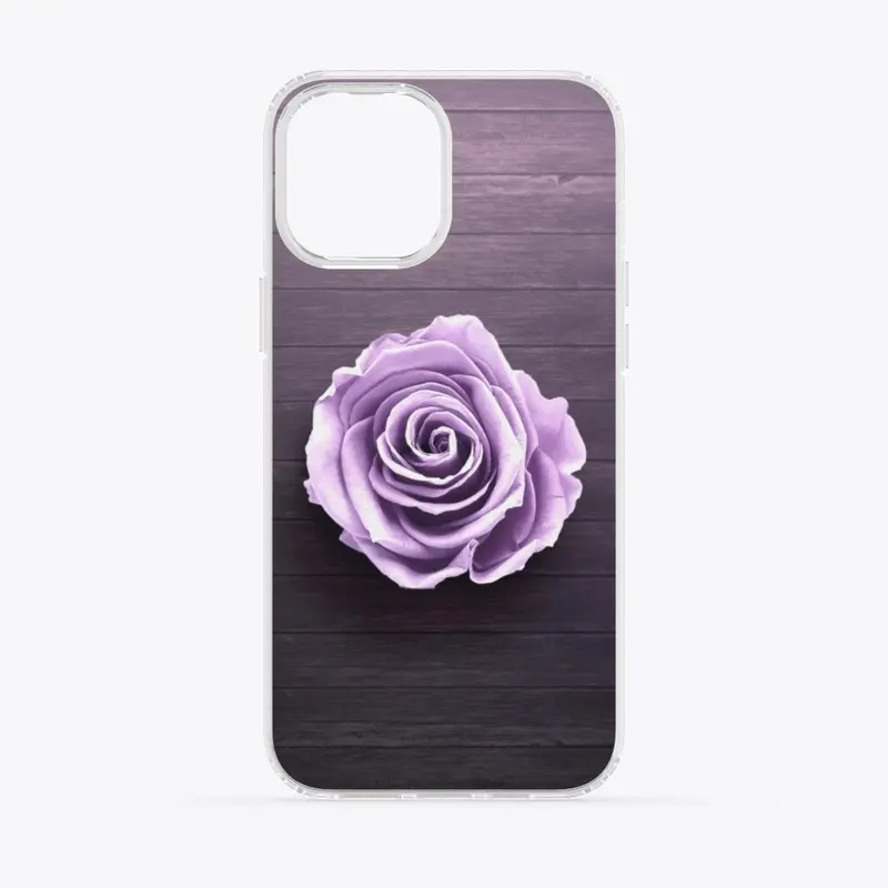 Purple Rose iPhone Case