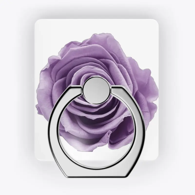 Purple Flower Phone Grip 